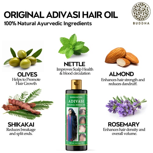 ADIVASI HERBAL HAIR OIL